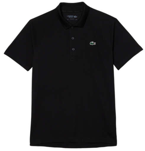 [TENNIS004] Lacoste zwarte polo