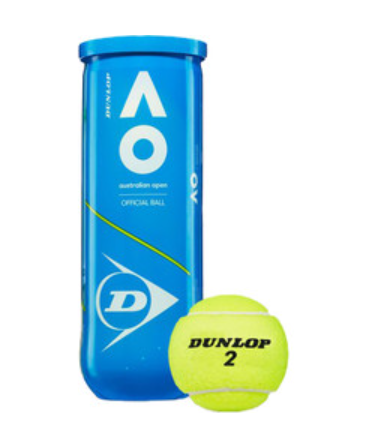 [TENNIS005] Dunlop Australian tennisballen
